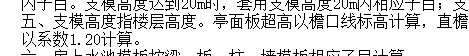 板標(biāo)高