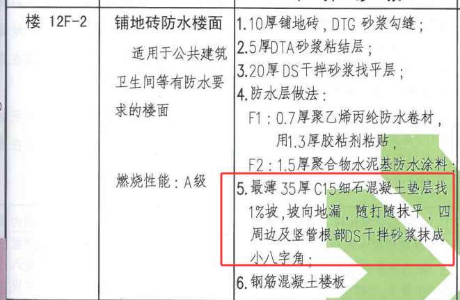 地面做法