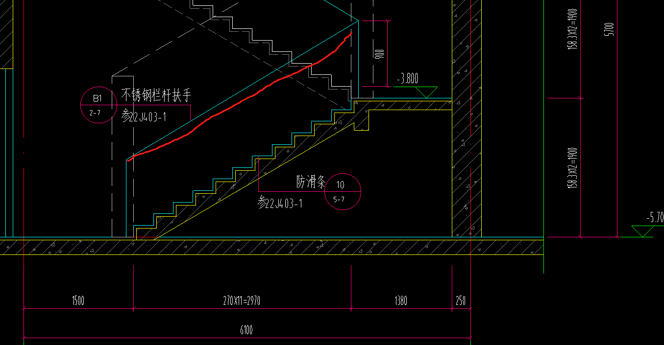 樓梯欄桿