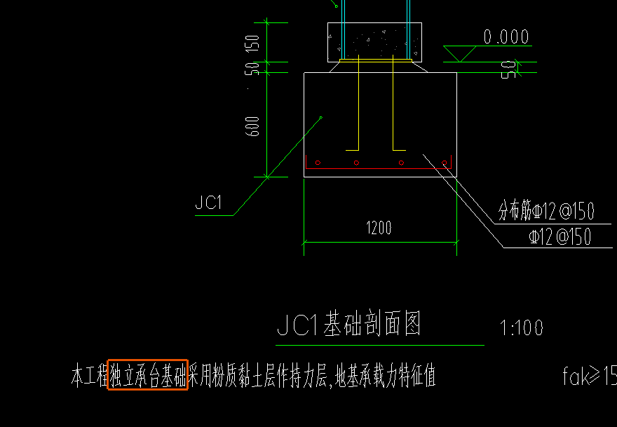 獨(dú)立基礎(chǔ)