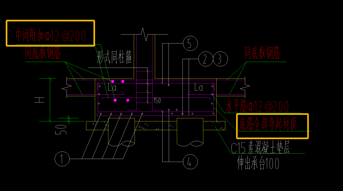承臺的高度
