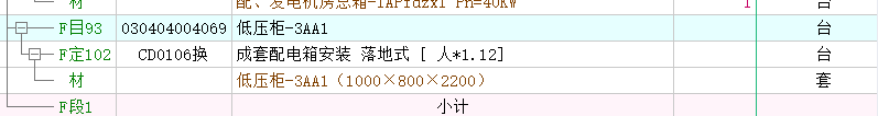 套清單