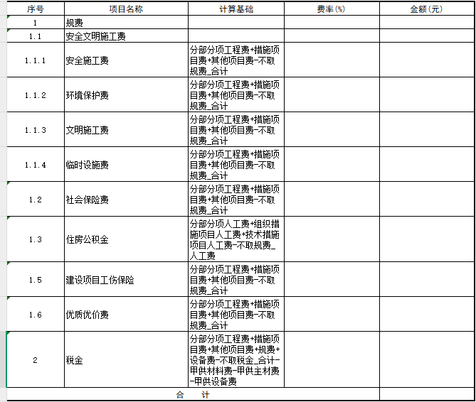 固定單價