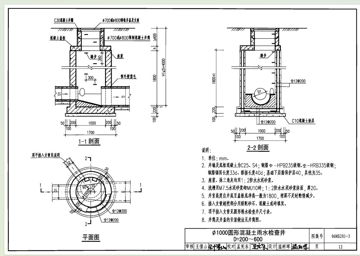 雨水檢查井圖集