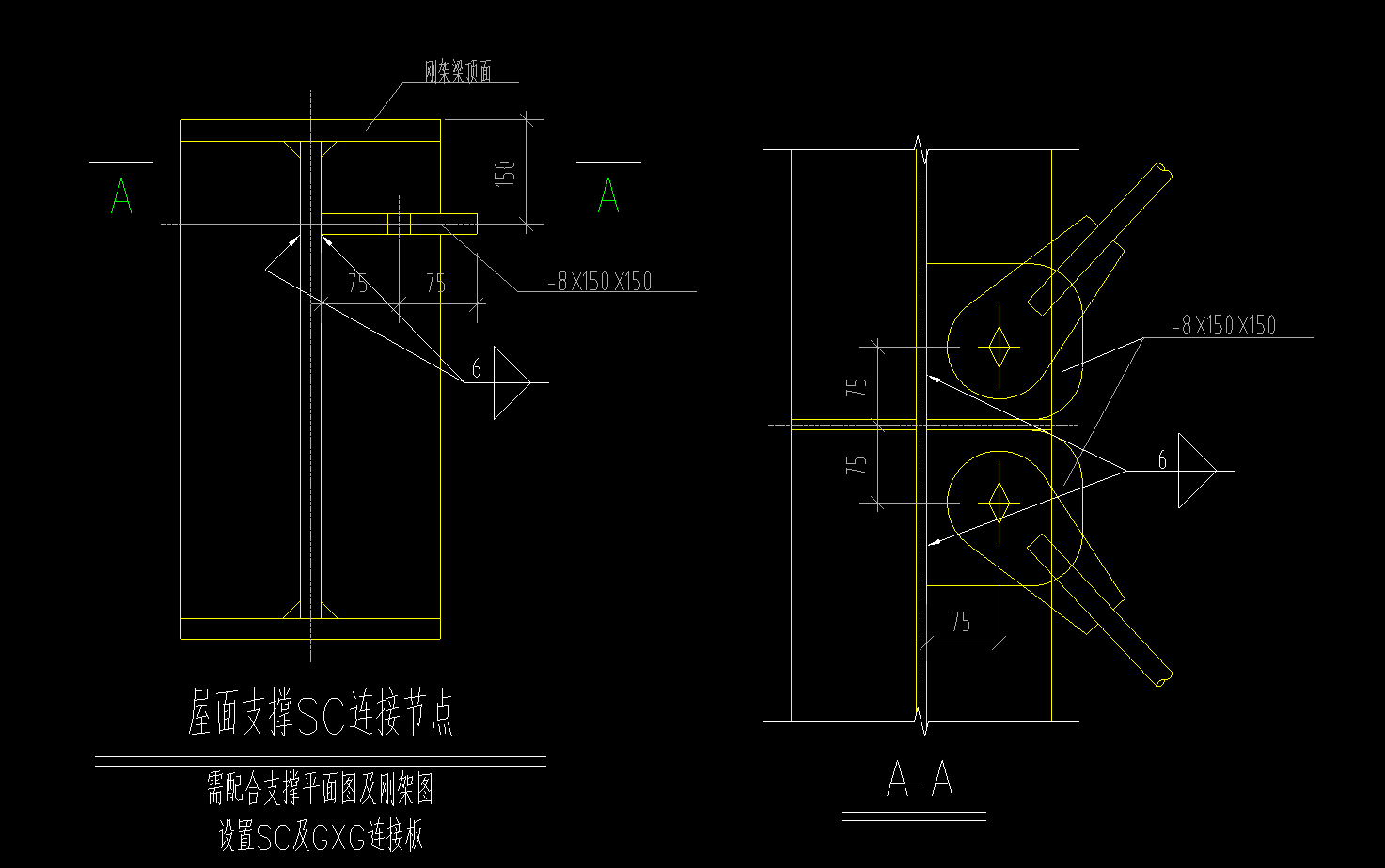 水平支撐