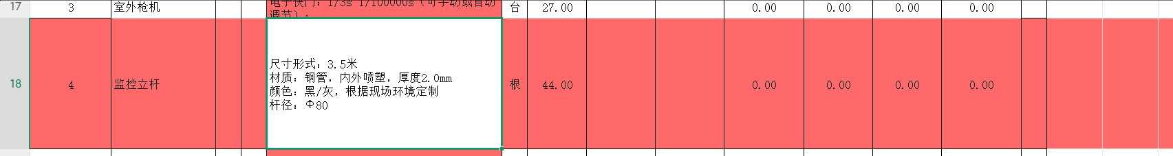 定額