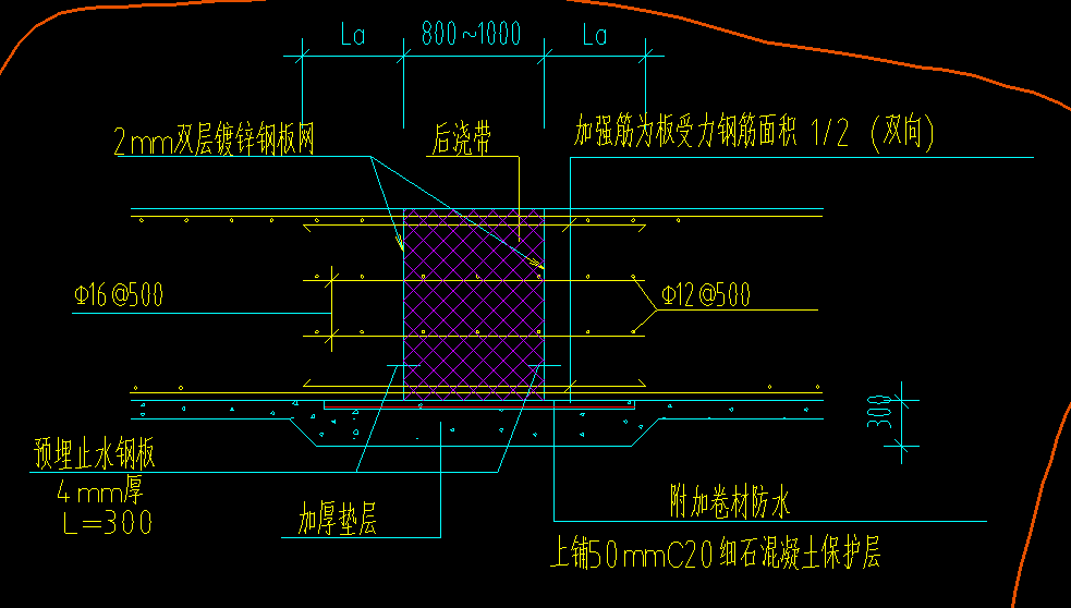 附加鋼筋