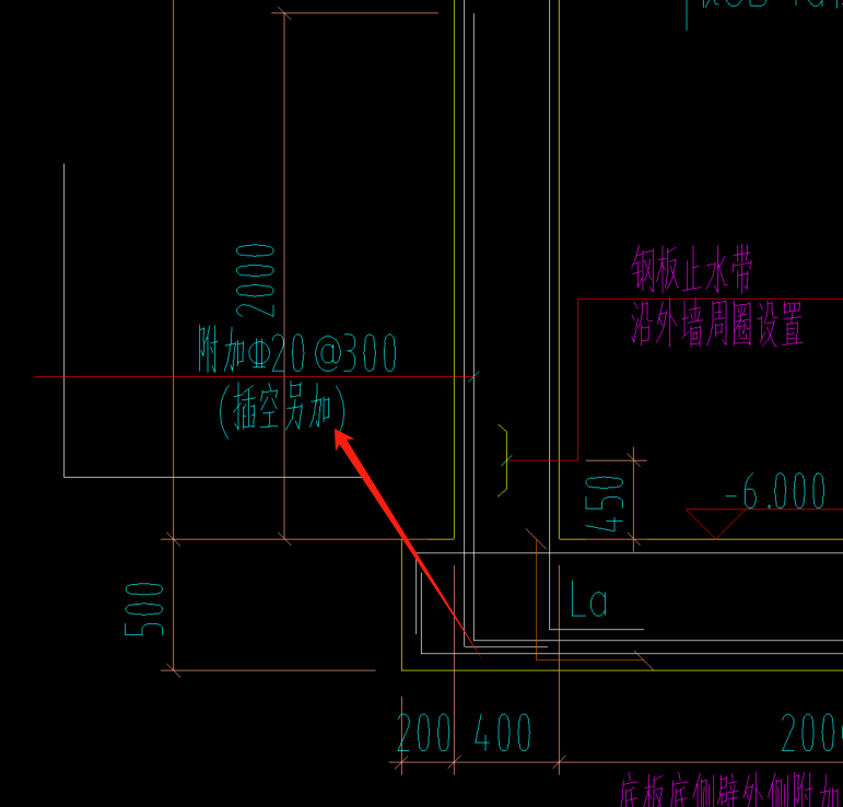 剪力墻底部附加筋