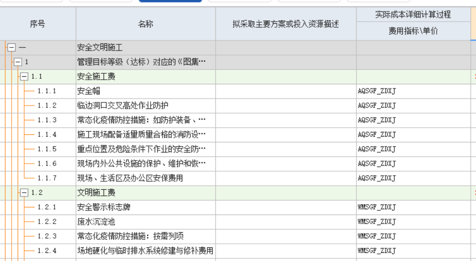 安全文明施工費