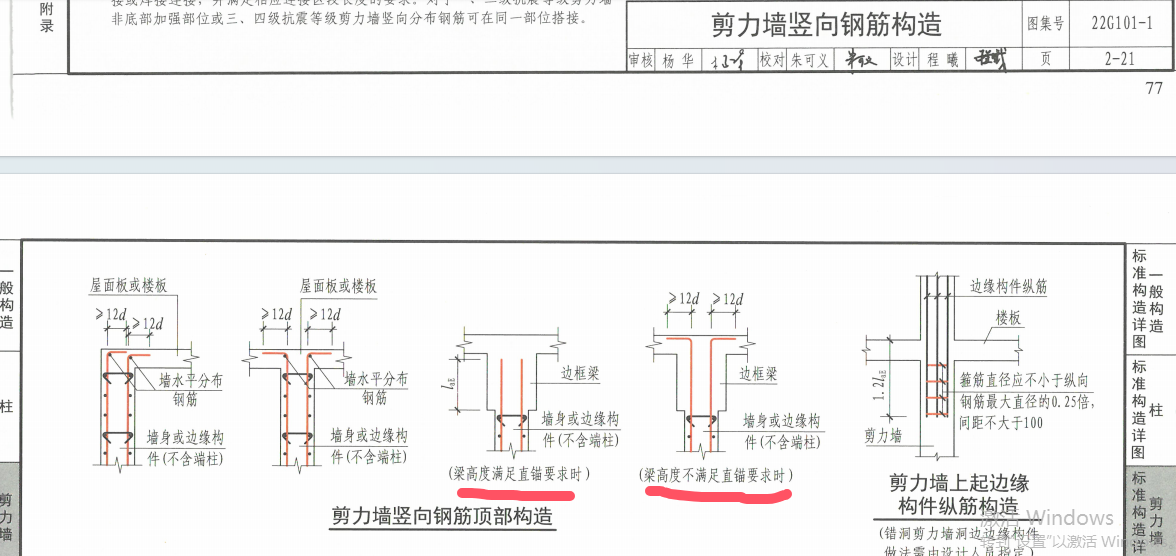 直筋