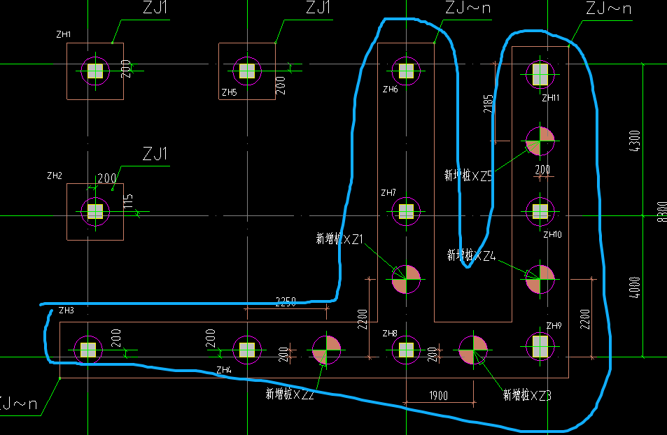 承臺(tái)怎么畫