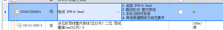 項目特征