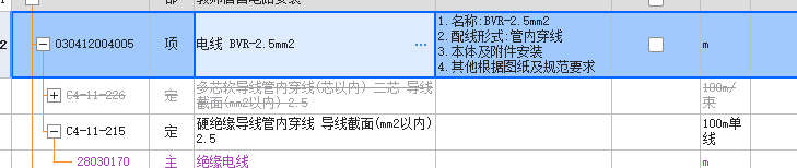 項(xiàng)目特征