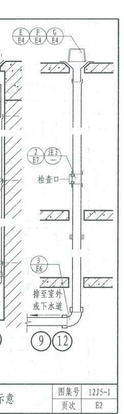 12j5-1图集雨水管图片