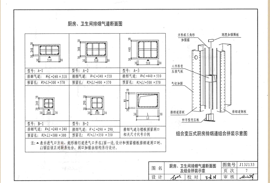 16j916排烟道图集图片