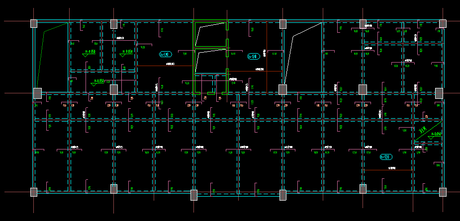 每块板都有负筋是不是说都不需要双层双向只需要双向就行了呢
