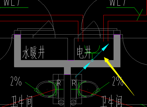 竖井内桥架中其中竖井是指的什么竖井