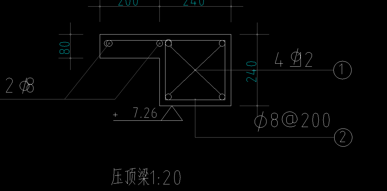 这个压顶梁的钢筋是什么意思求老师指导谢谢