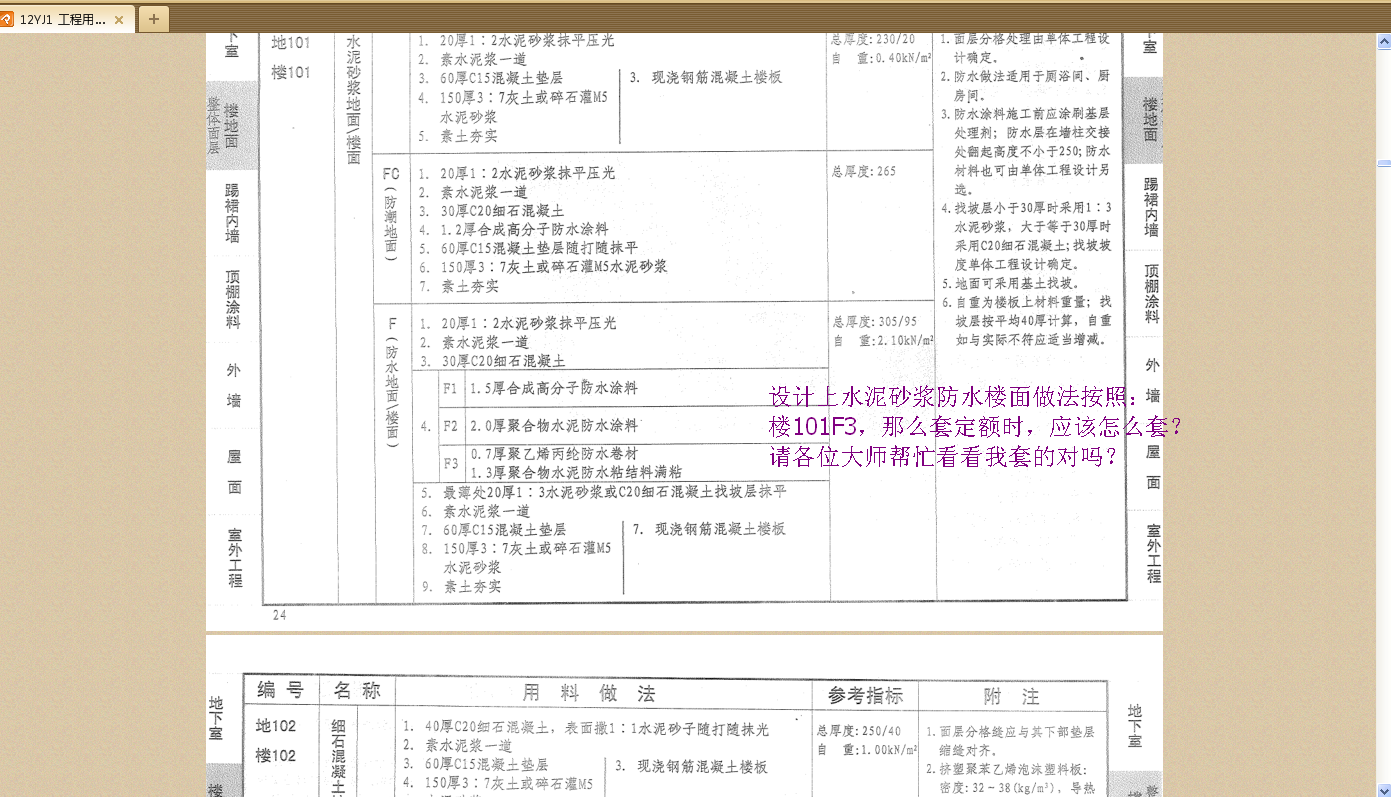 12yj1屋103屋面图集图片