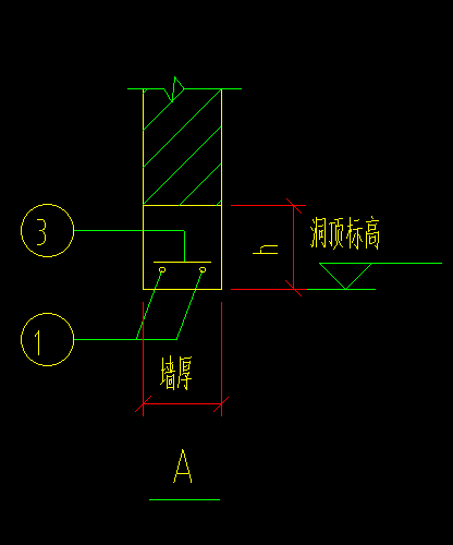 请问下这种过梁截面如何理解