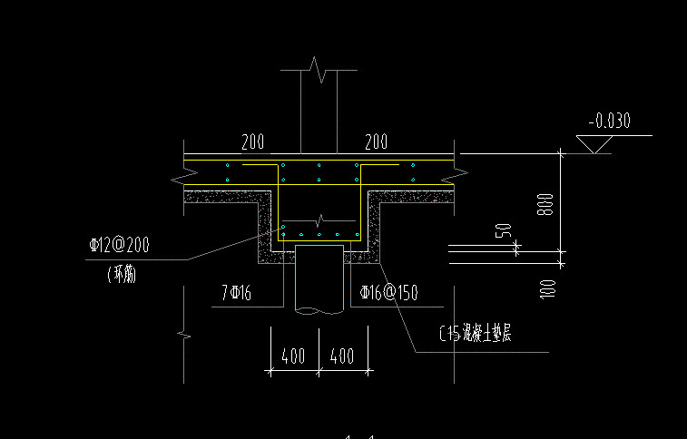 條形基礎梁鋼筋中環筋什麼意思