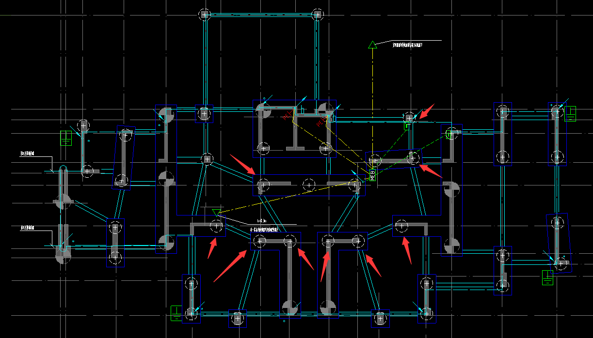 安装专业里,防雷桩承台接地怎么数?