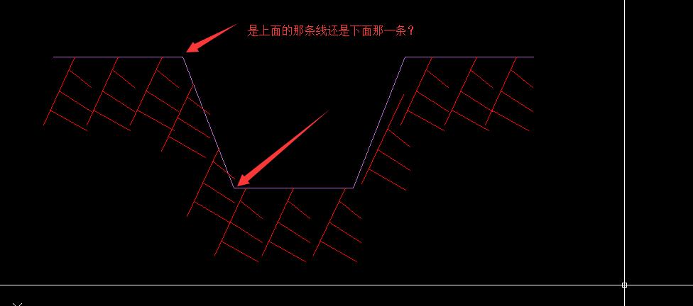 如图是挖土方放坡的意思吗?如果是的话是哪个位置?