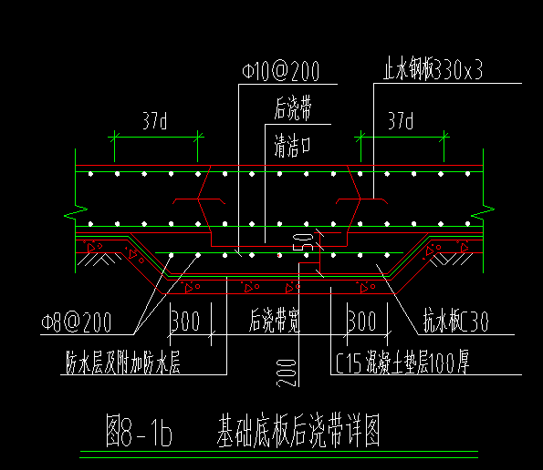 後澆帶鋼筋怎麼設置在廣聯達中