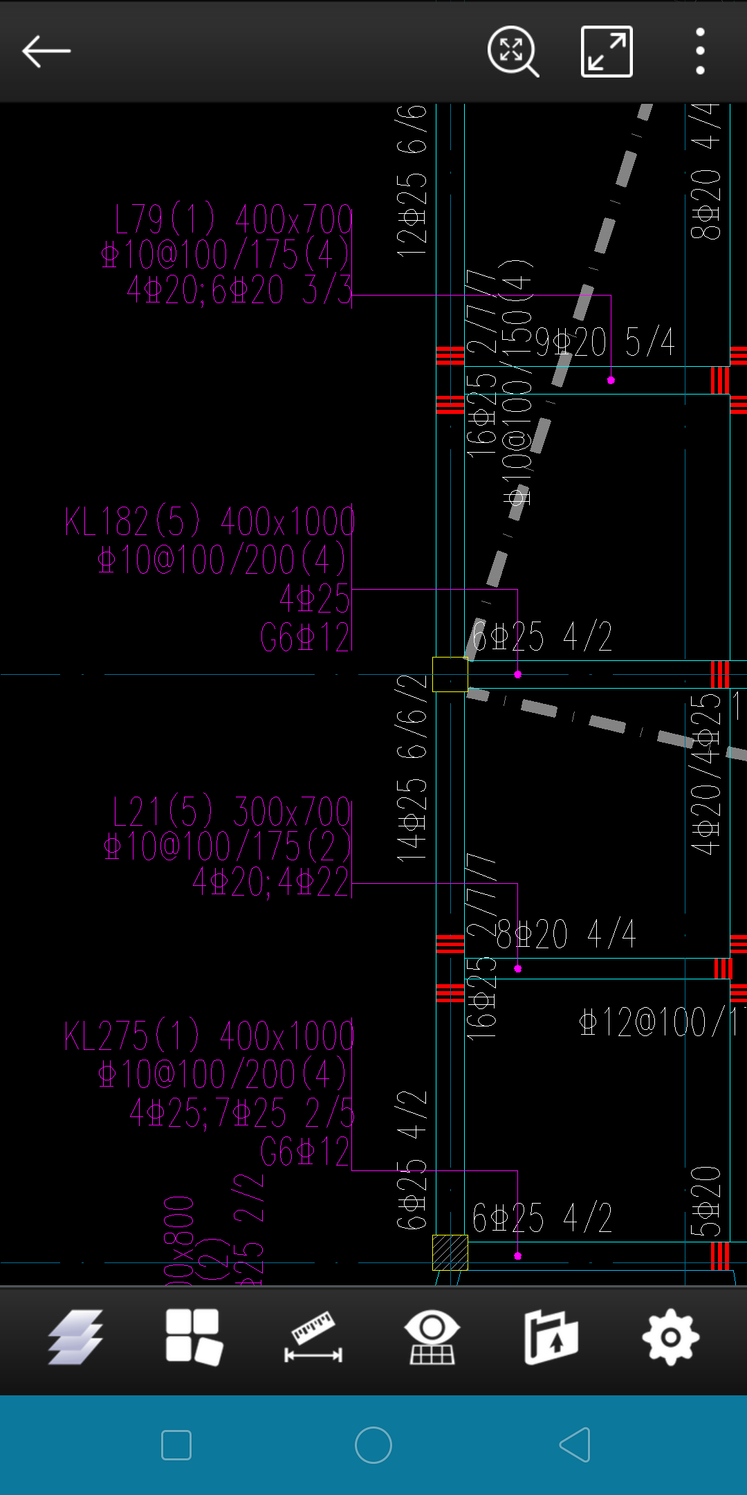 加腋在平面图中怎么看