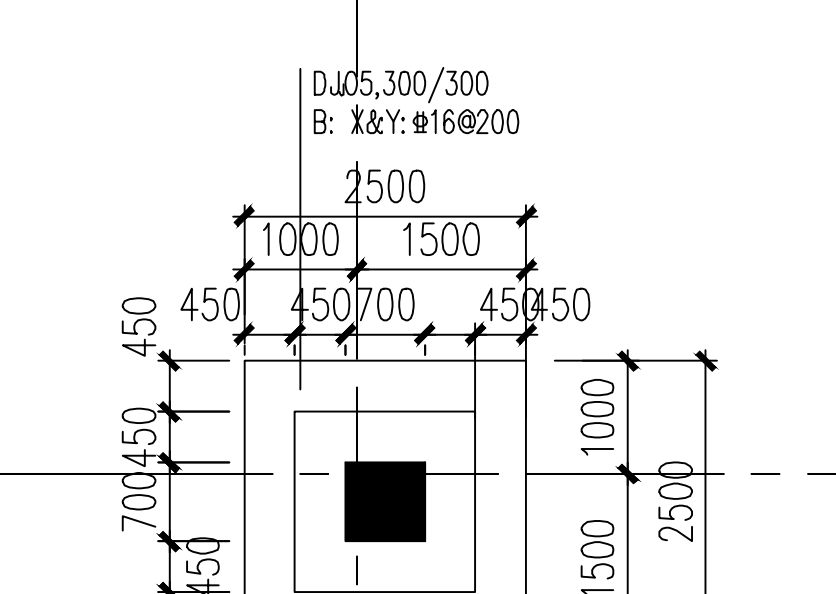 djj05300300bxampy16150此处的钢筋表示两层均为此配筋还是仅一层有