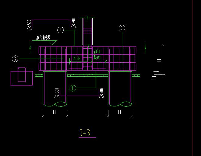 上一个桩承台钢筋问题详图