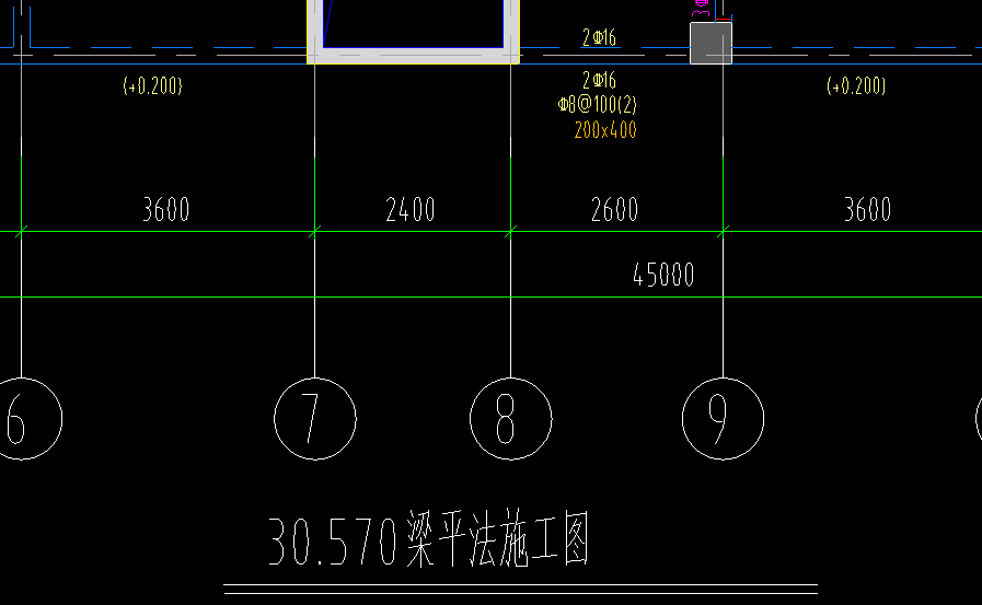 梁平法施工圖上標的0200是什麼意思啊