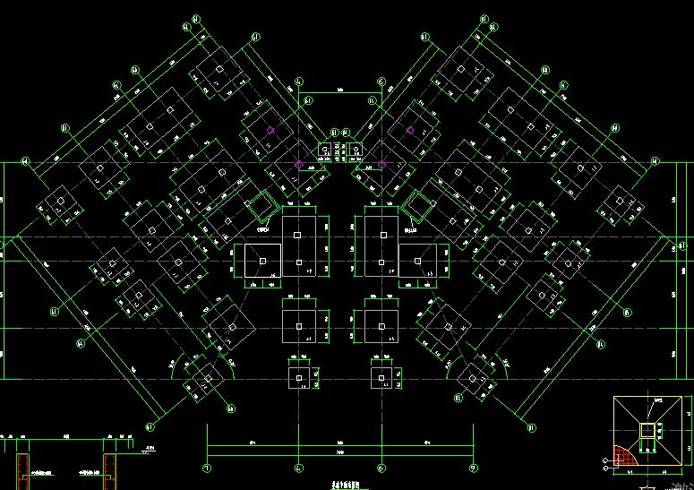 这个轴网怎么绘制