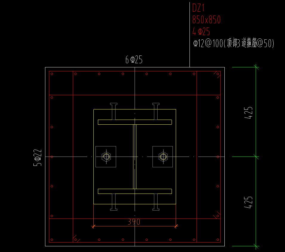 短柱箍筋图片