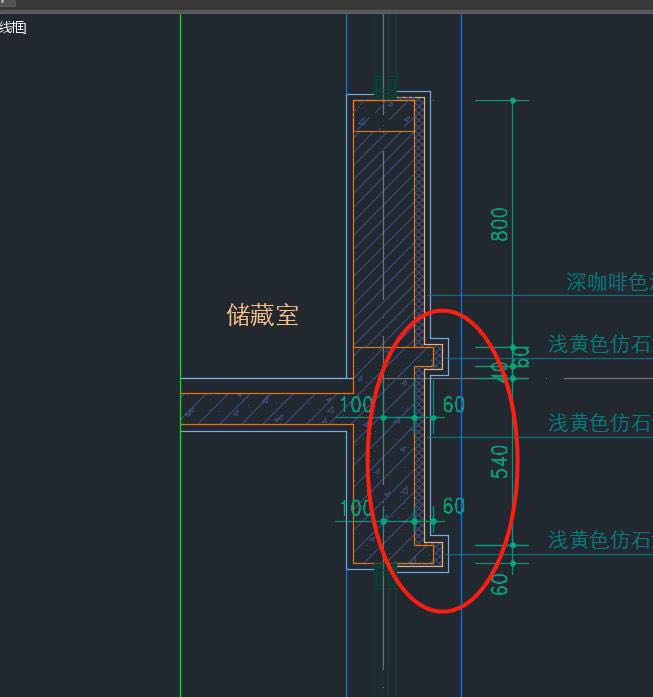 外墙中心线图解图片