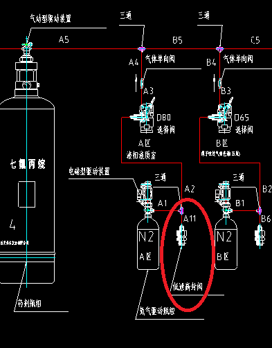 低泄高封阀安装位置图图片