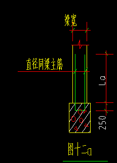 过梁剖面图图片