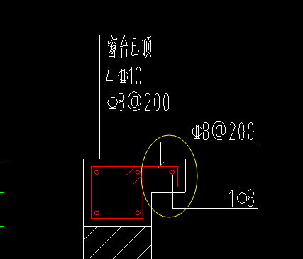 窗臺壓頂與線條的區分