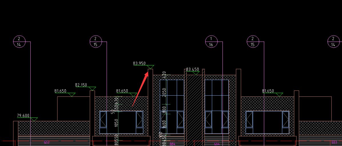 結構標高和建築標高差這麼多這是什麼情況