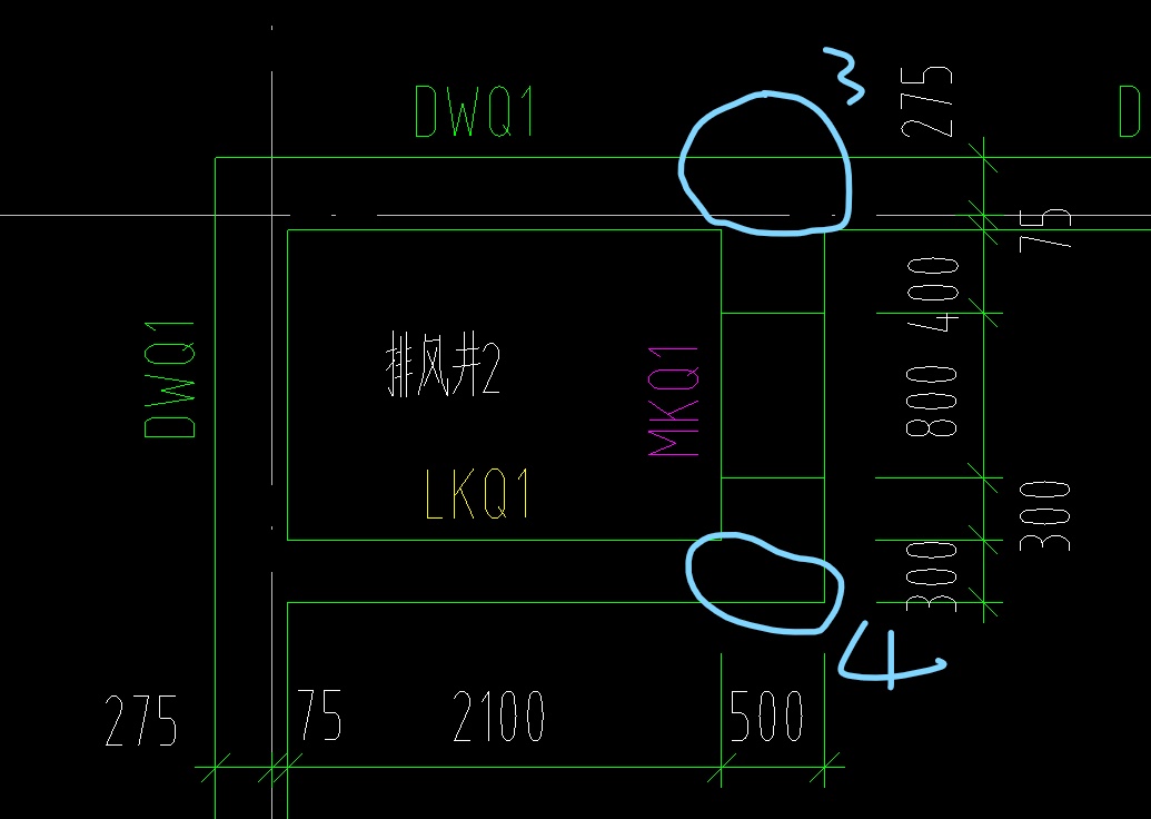 人防门框墙横向钢筋锚固问题