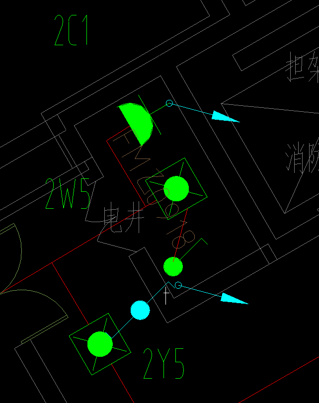 箭头表示