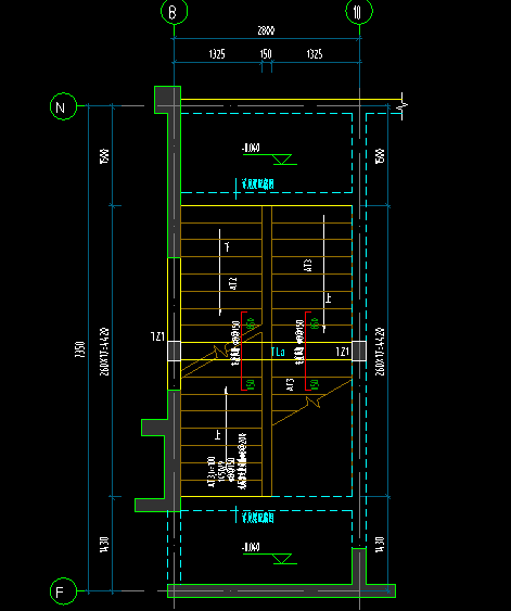 18版图示楼梯怎么画