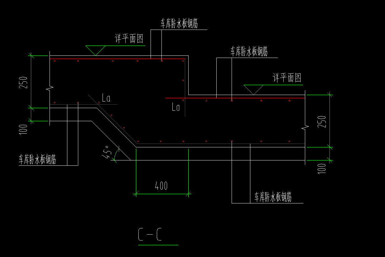 不在一个平面的的筏板变截面怎么处理
