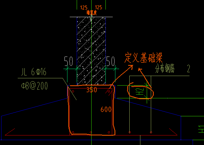 关于轴线距梁左边线距离