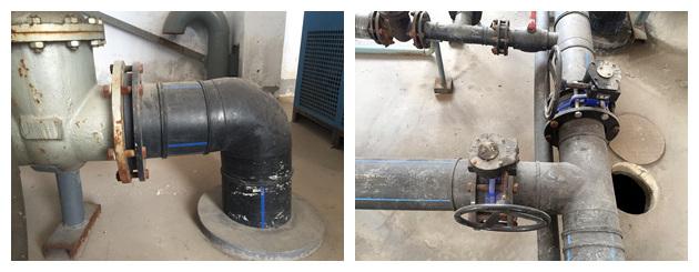 pe给水管和阀门是如何连接的