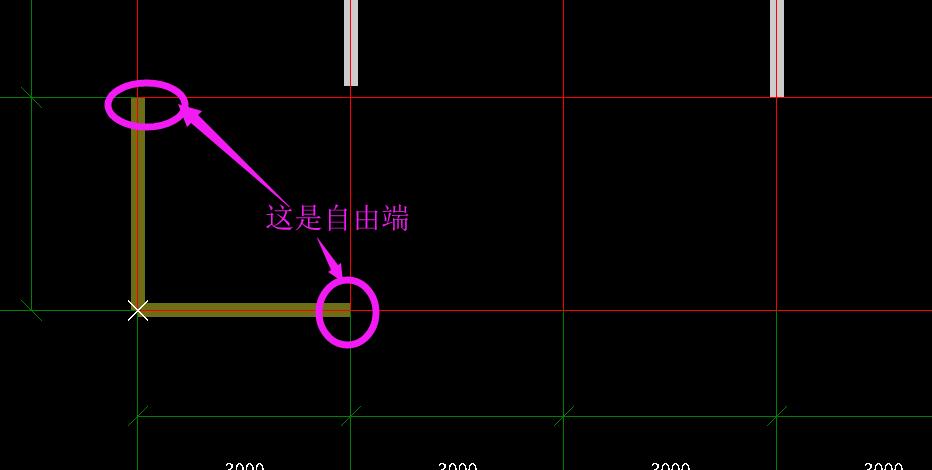 這道牆屬於牆體自由端嗎