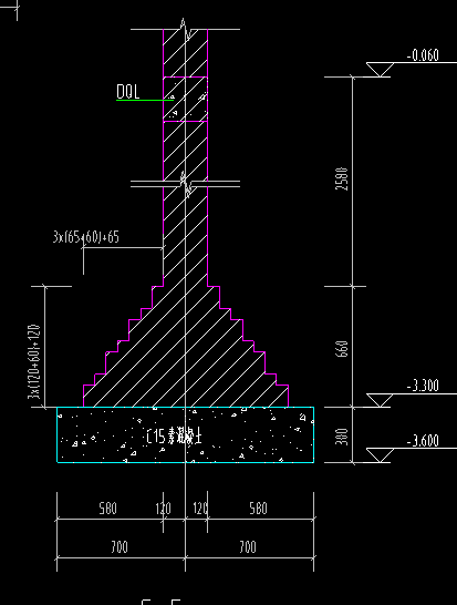请问这种砖基础用条基做可以吗是选择参数化还是自己新建矩形条基呢