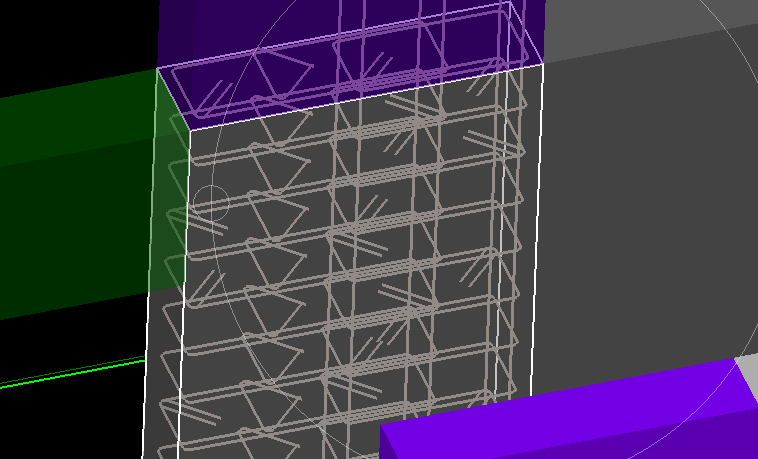 关于框剪结构暗柱里要有剪力墙纵向钢筋的绘制方法?