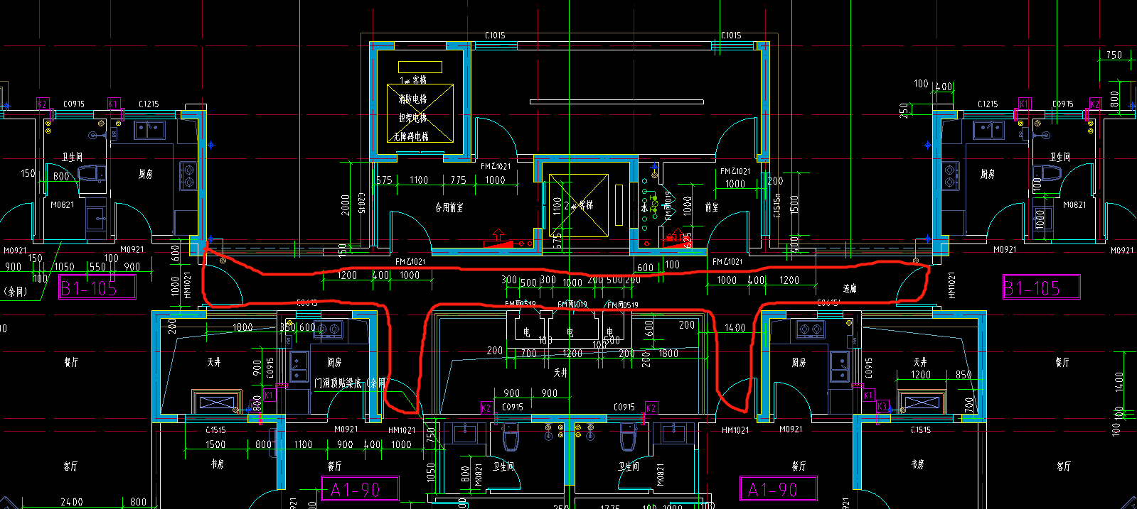 連廊建築面積計算