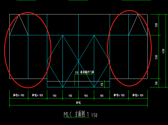 兩邊都帶窗的門聯窗